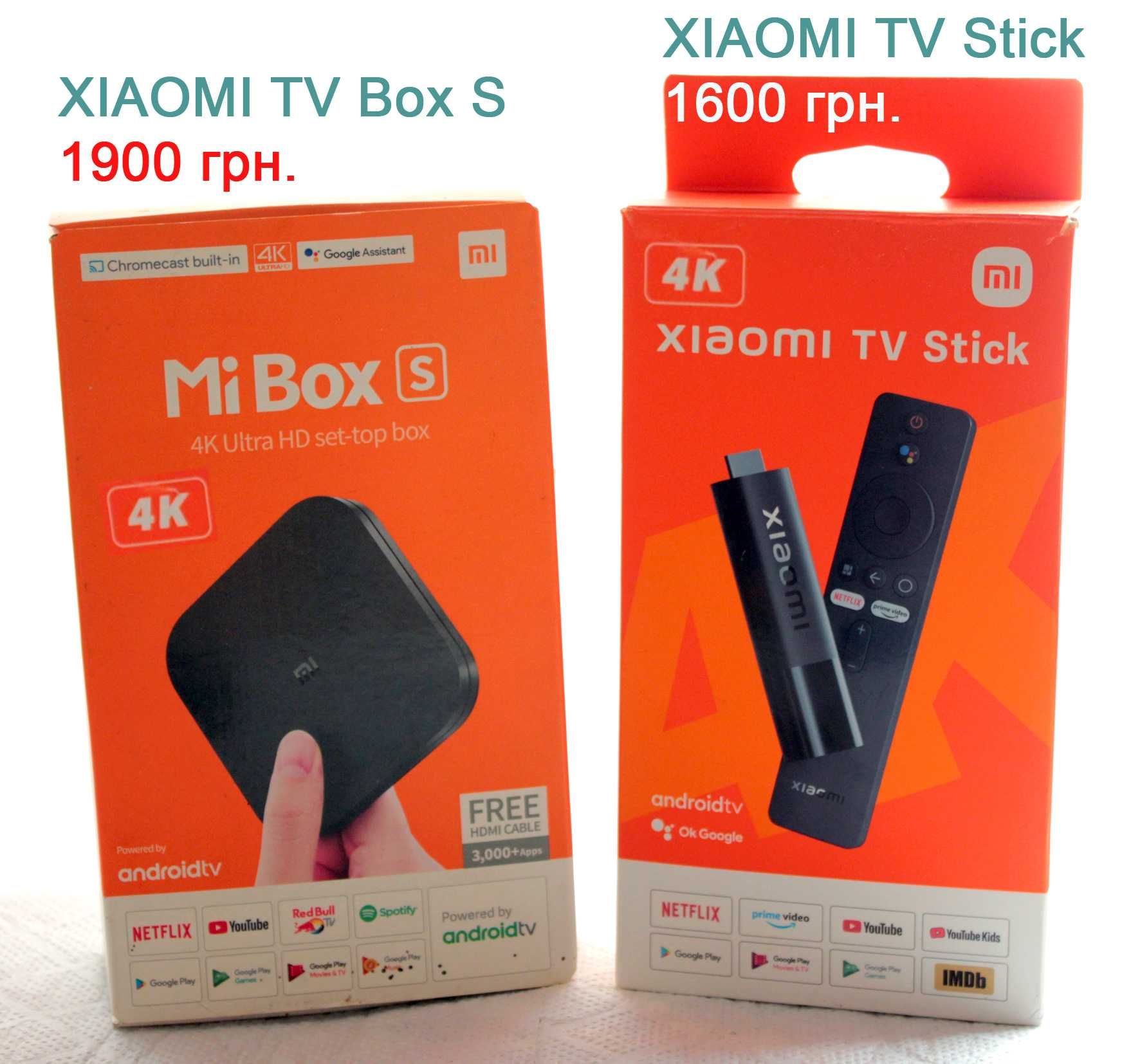 Mедиаплеер Xiaomi Mi TV Stick 4K, TV Box S 4K, Original