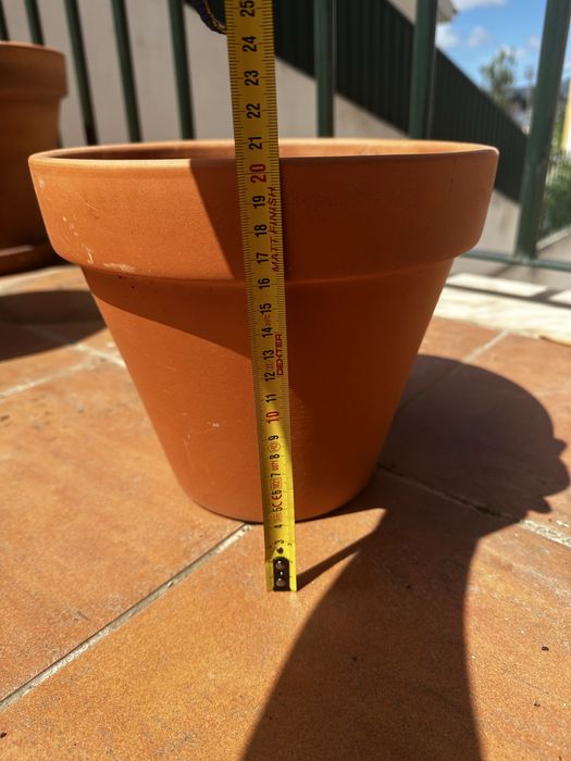 Vaso classico terracota