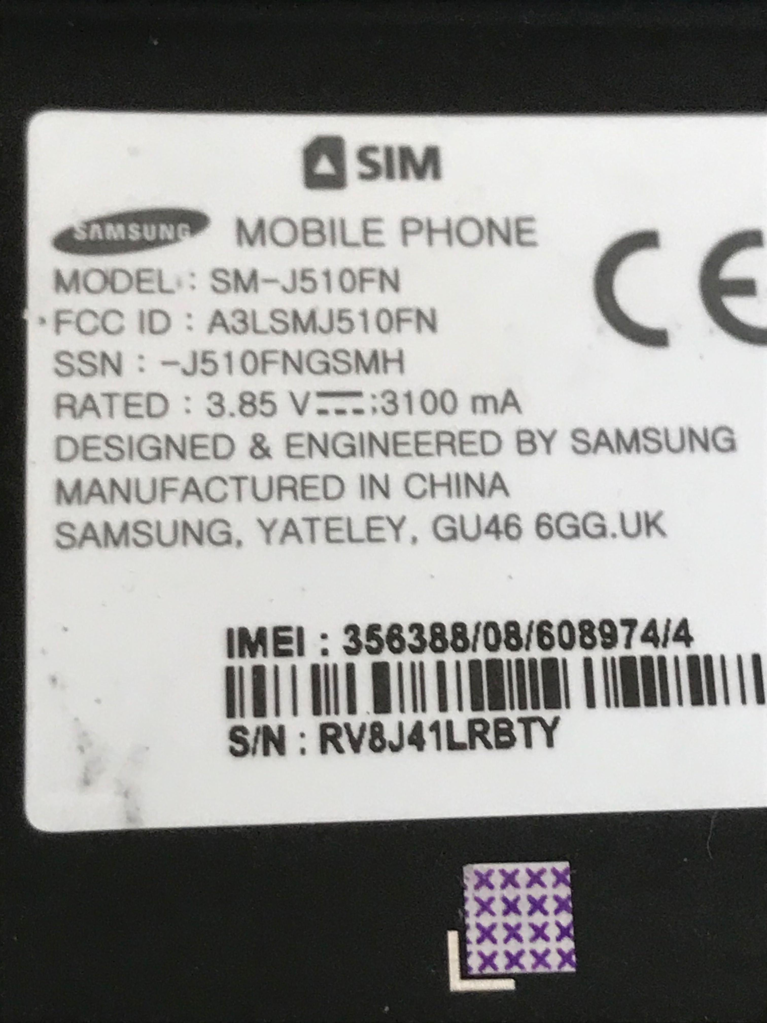 Samsung SM-J510FN