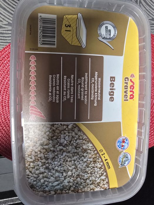 Areao aquário SERA BEIJE