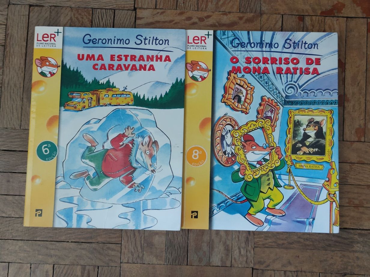 Livros de jovem Gerônimo Stilton