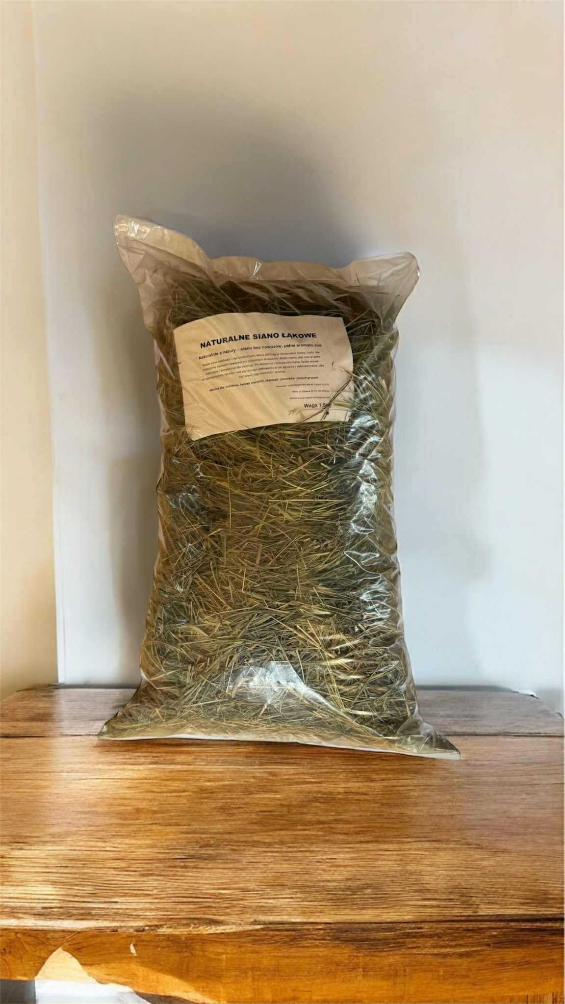 Siano dla królików i gryzoni bez konserwantów i nawozów 1,5KG