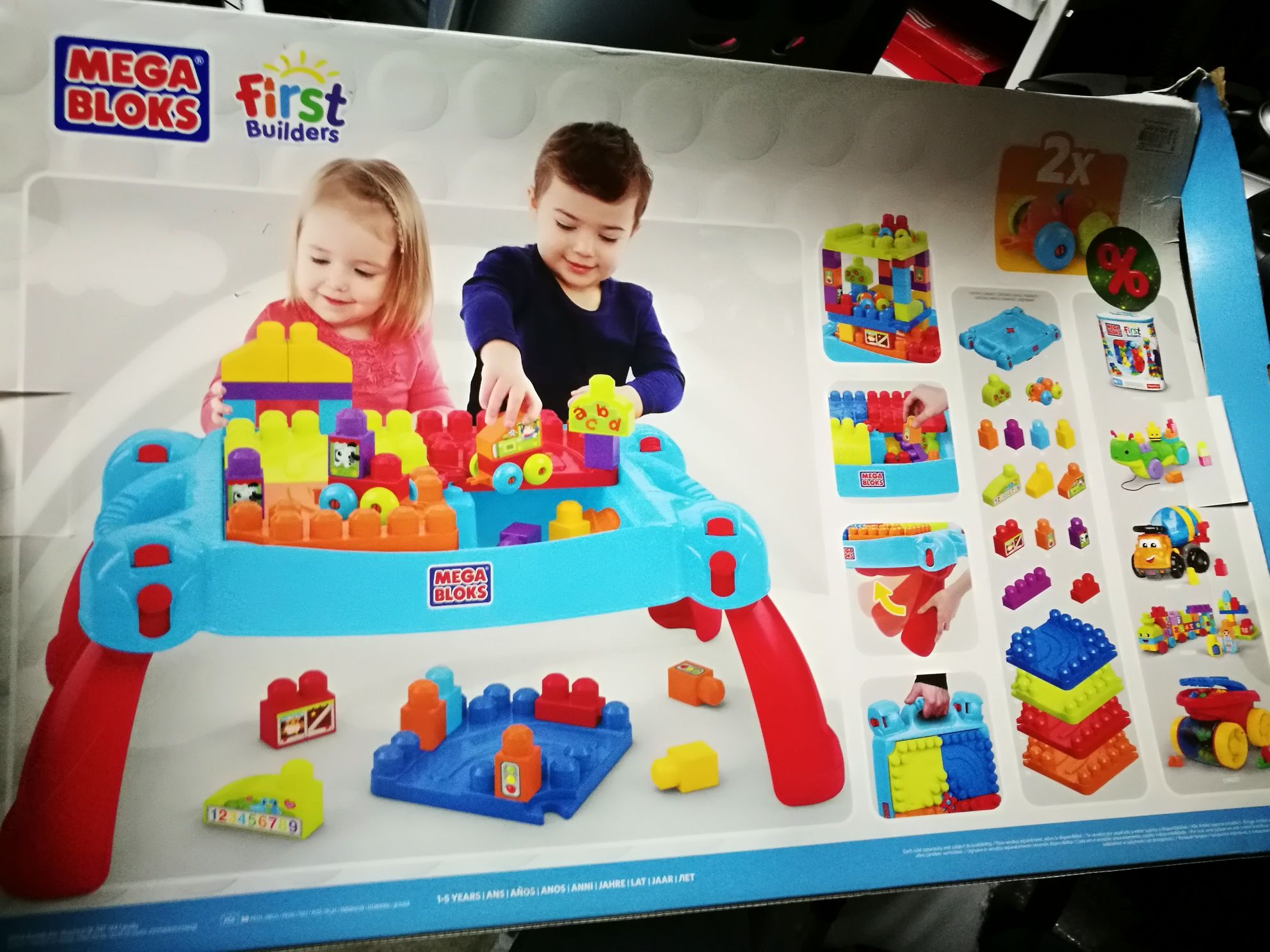 Stolik Fisher Price mega boks