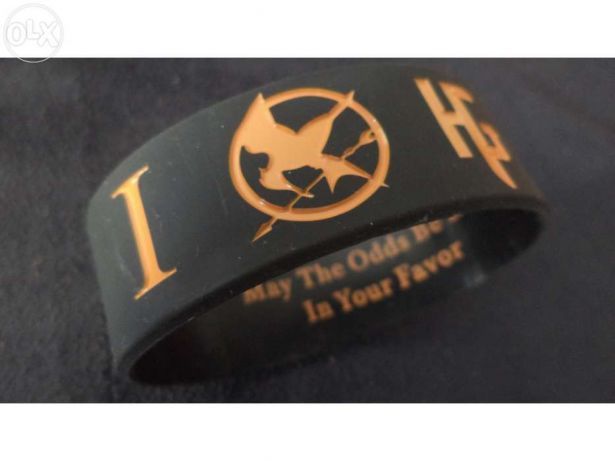 Hunger Games Jogos da Fome bracelete mockingjay original NOVO SELADO