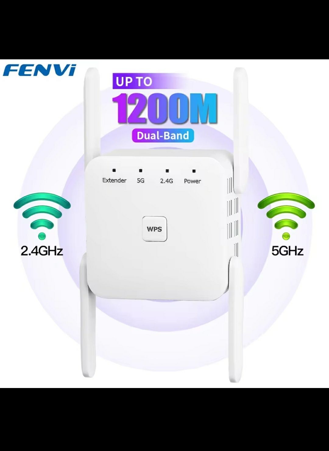 Wi-fi репитер 2,4/5 GHz Repeater ретранслятор усилитель сигнала