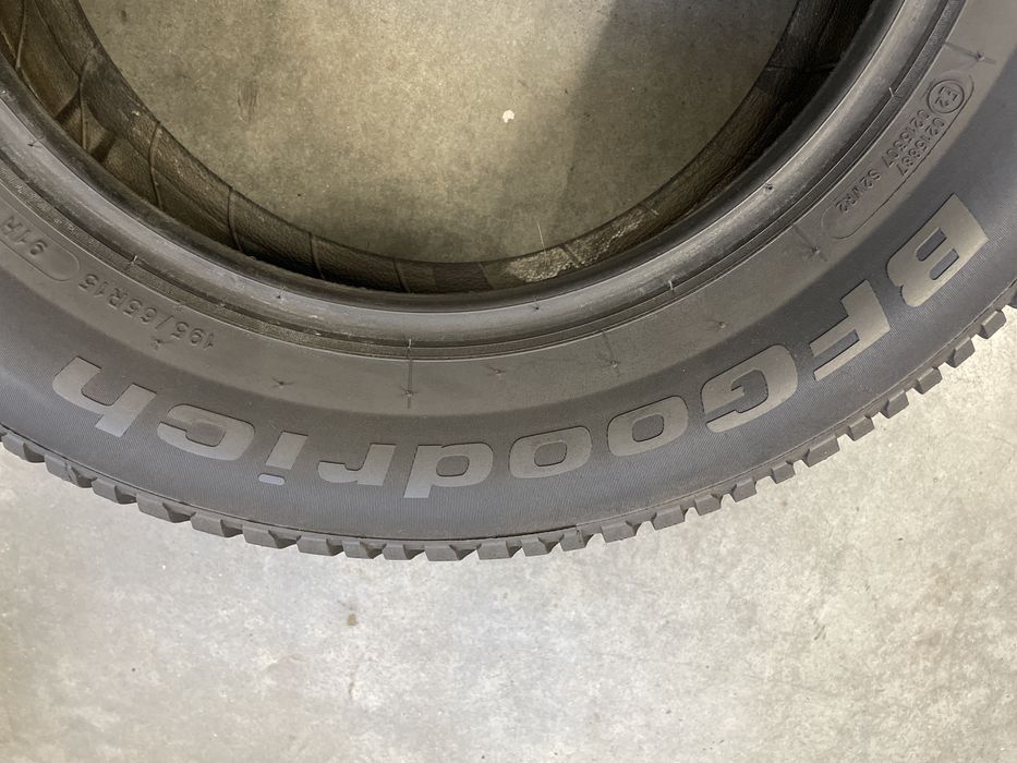2x Opony Zimowe 195/65 R15 BFGoodrich - Bardzo ładne