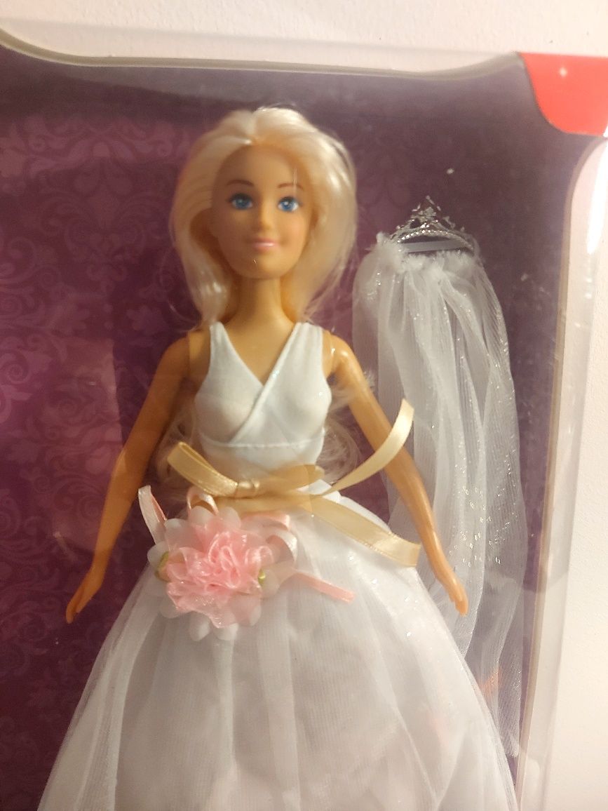 Lalka jak Barbie Barbi ROXIE panna młoda nowa 30 cm