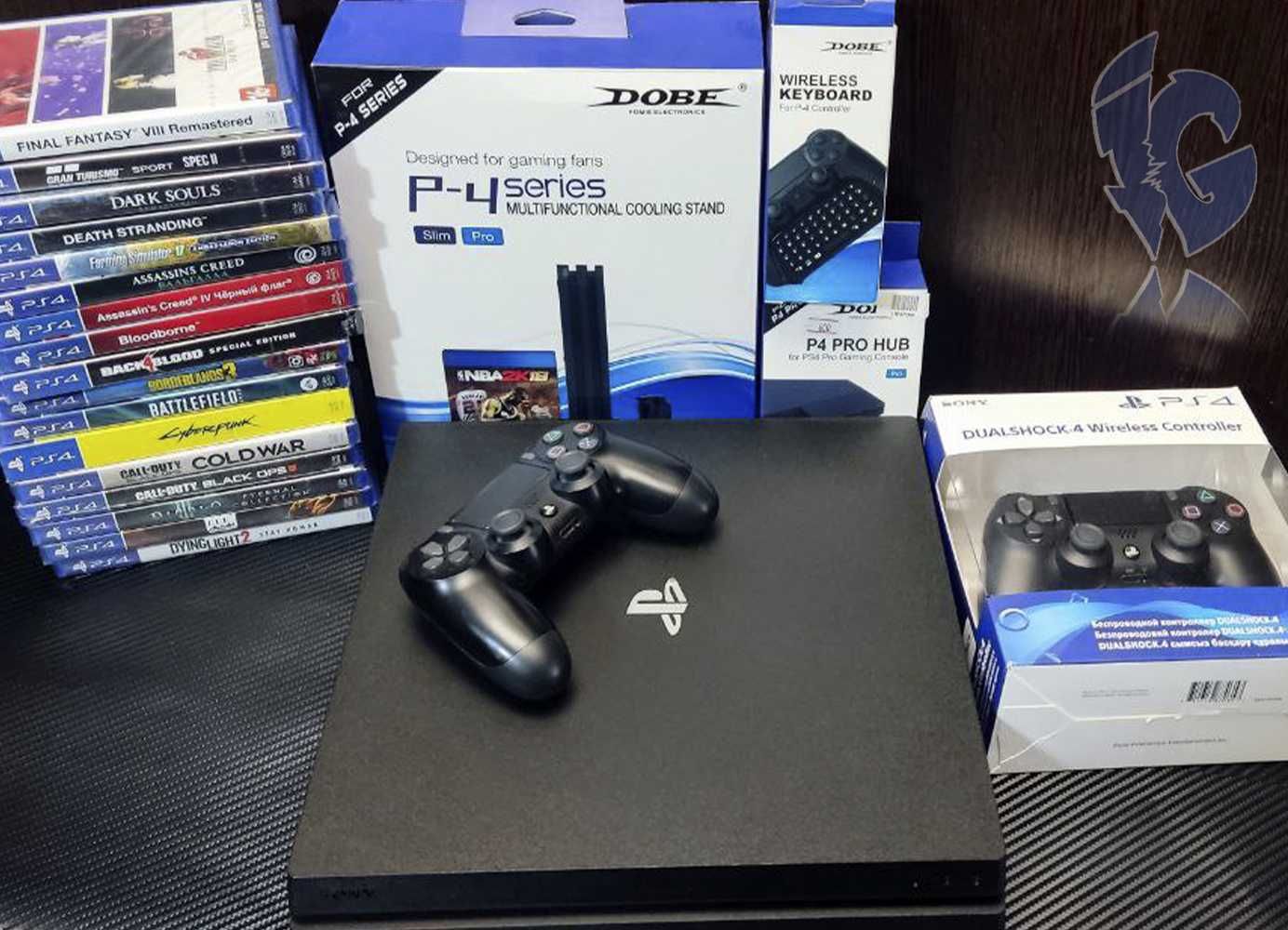 Sony PS4 PRO 1 TB + Гарантия (Игротека)