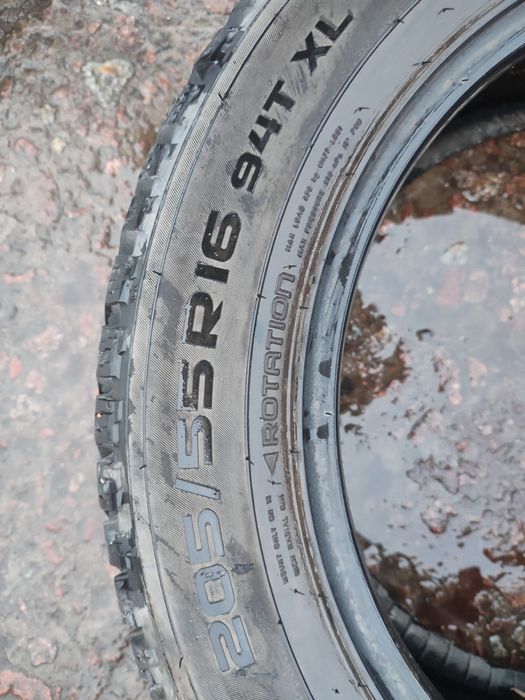 Шини R 16 205/55 Nokian Hakkapeliitta 8 резина зимова колеса зима