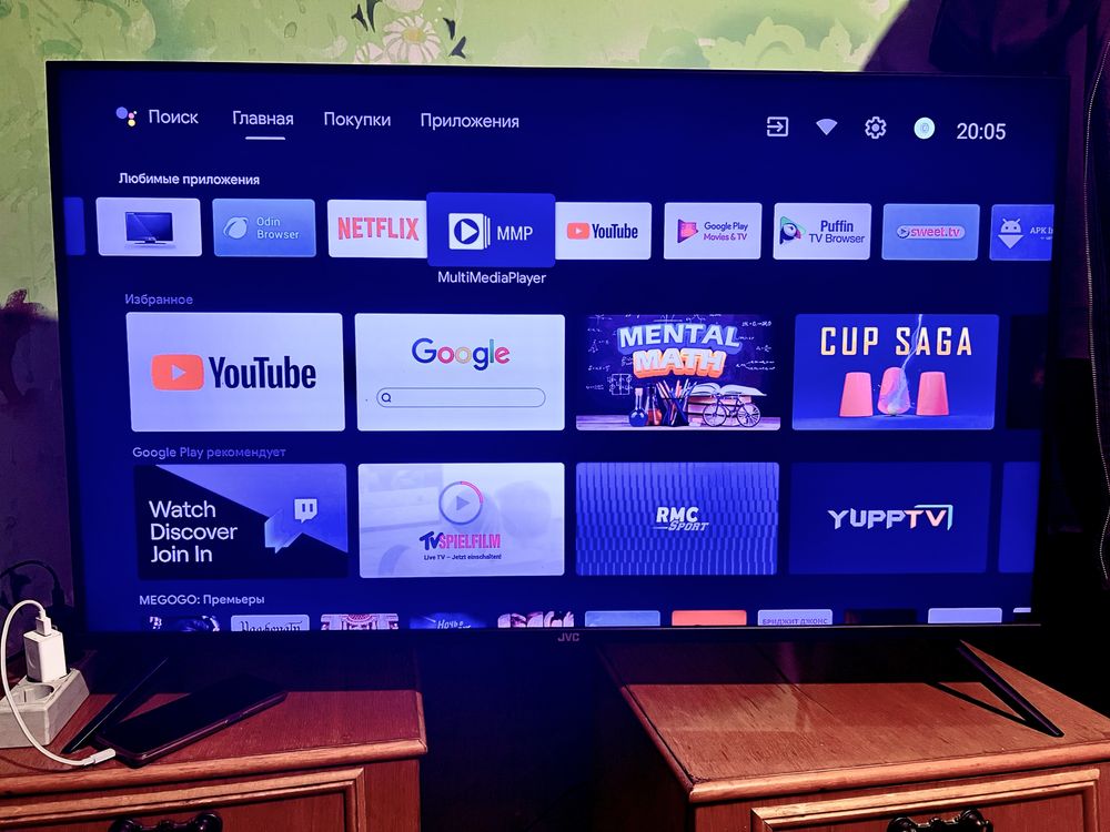 Телевізор JVC LT-43MU508, 43”, 4K Ultra HD — Стан майже ідеальний!