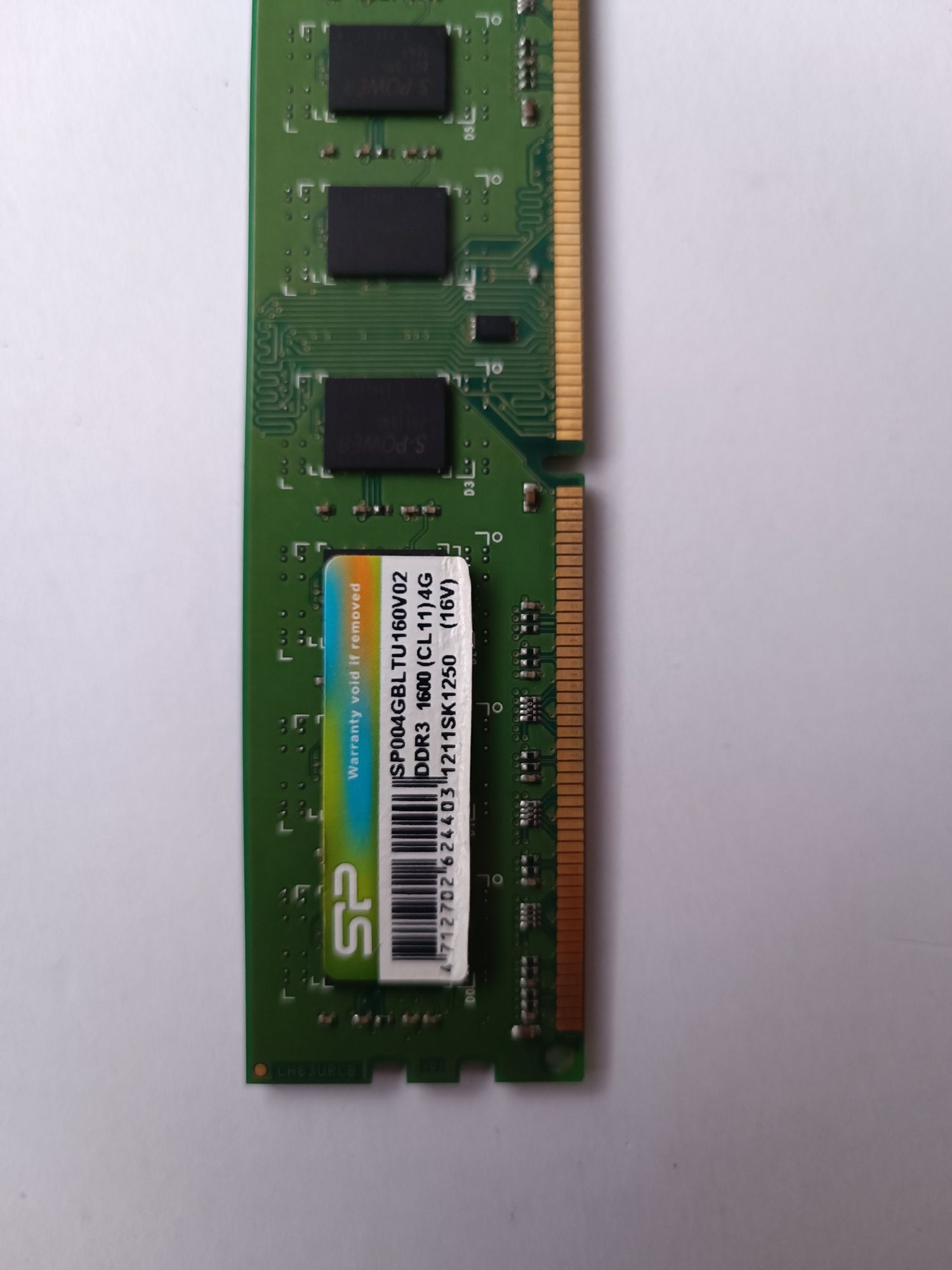 Оперативна пам'ять Silicon Power DDR3 8гб (2x4гб)
