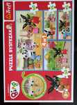 BING PUZZLE BYSTRZAKA 4w1 marki Trefl jak Nowe