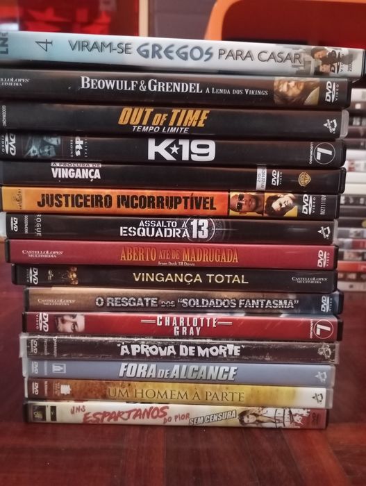 Lote Filmes em DVD/ CD usados