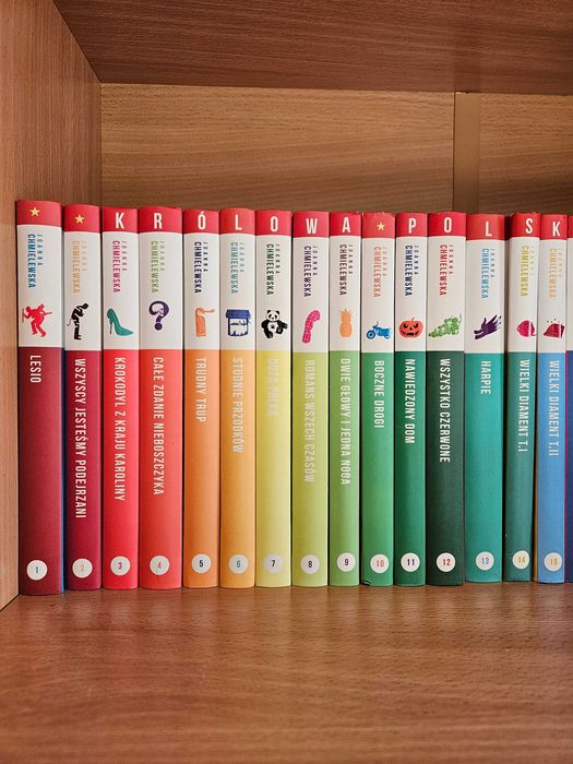 Joanna Chmielewska pełna kolekcja Królowa Polskiego Kryminału