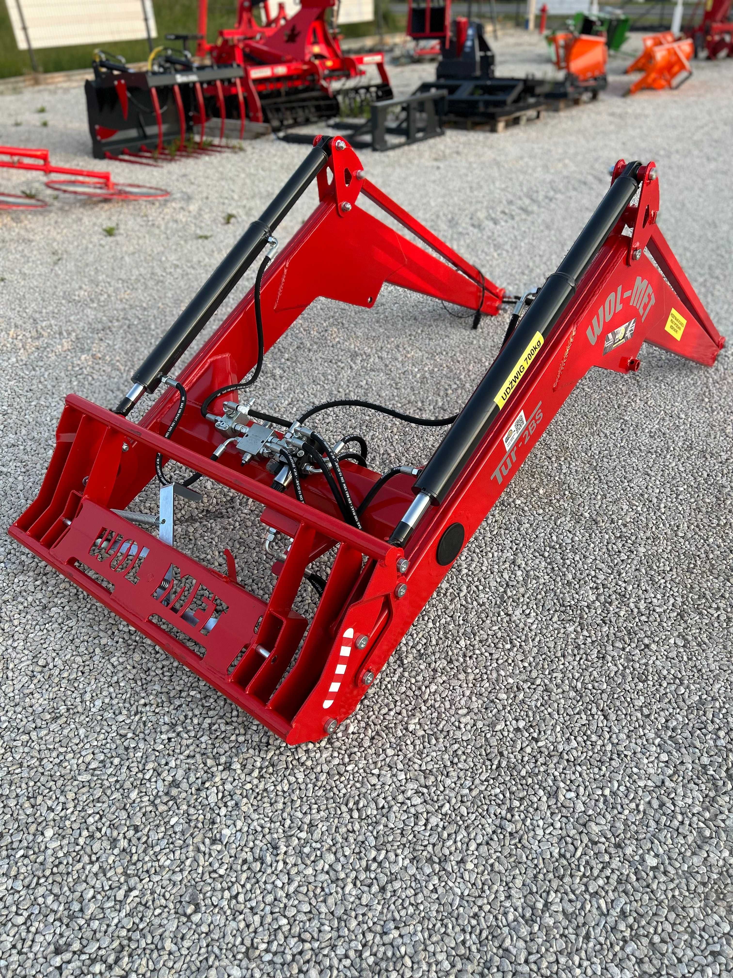 Ładowacz czołowy WOL-MET 2B euro ramka C-330/360-ZETOR MF-DOWÓZ/MOTAŻ