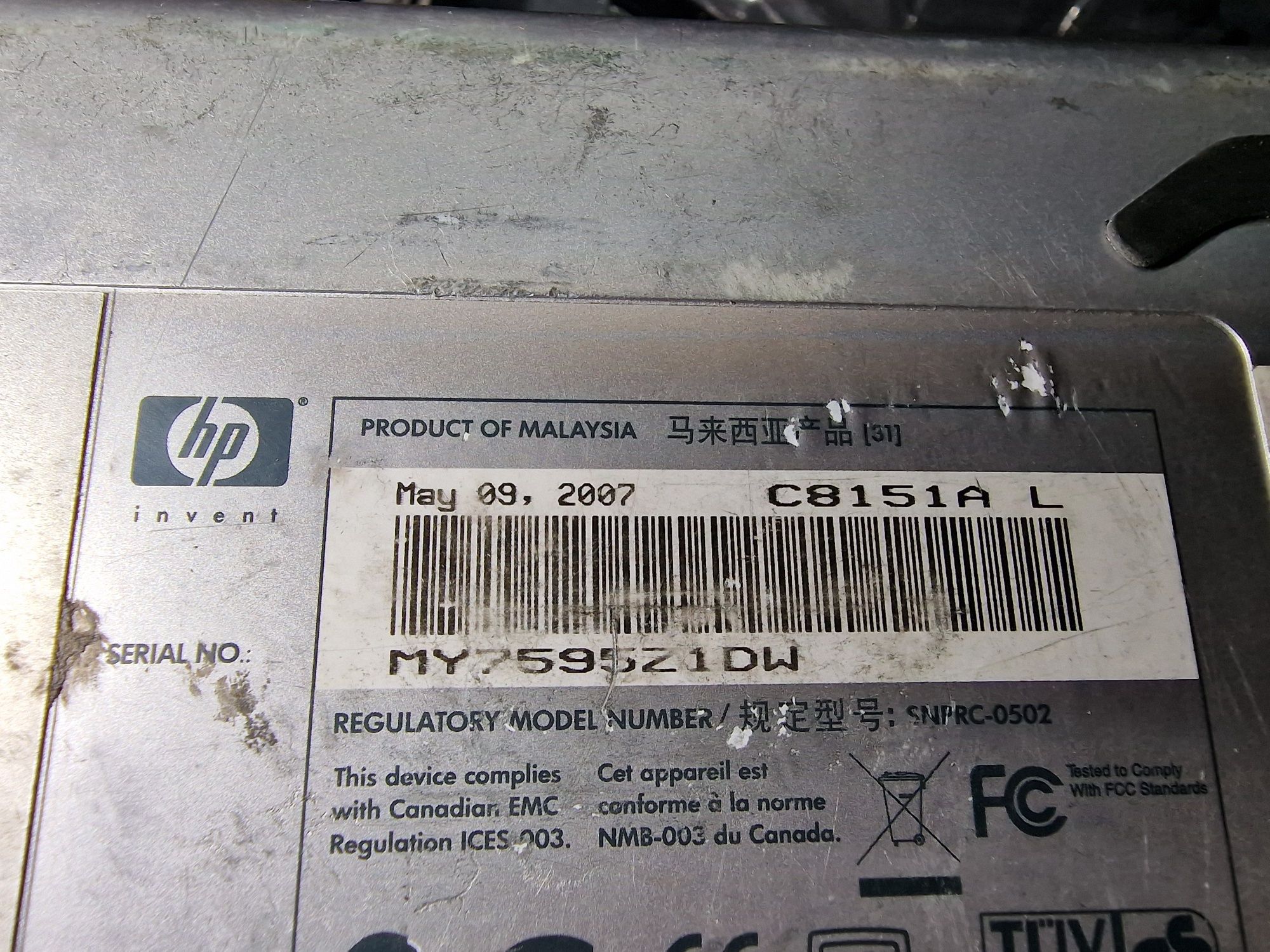 Принтер HP Deskjet 460cb Mobile Printer