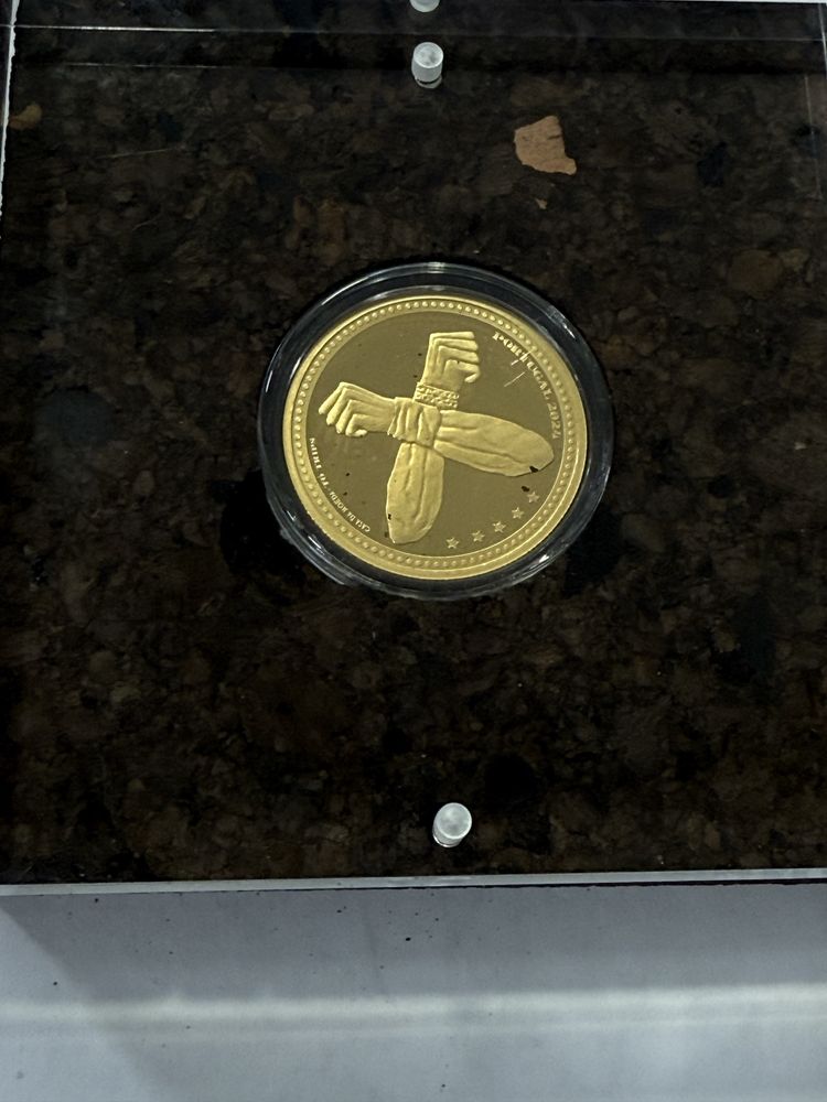 Moeda de ouro de coleçao