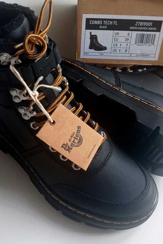 Glany botki trapery kozaki  Dr. Martens r. 38