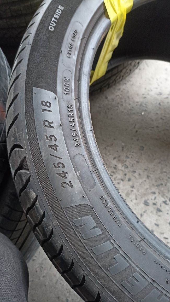 Шини Літо Michelin 245/45/18 6mm 4шт. 2021р.