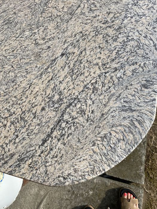 Stół granitowy Juparana 248x96x70 cm – blat 4 cm – transport gratis