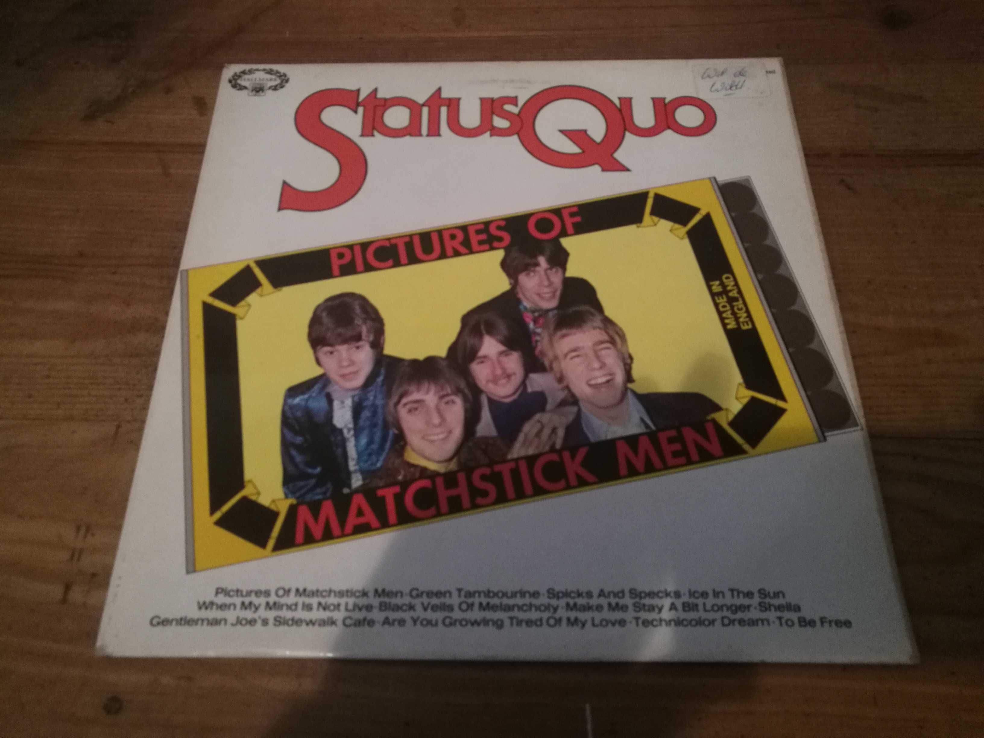 STATUS  QUO - Pictures Of  Matchtick Men (Ed Inglesa - 1976) LP