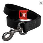 Поводок WauDog WaterProof Leash Black — водоотталкивающий чёрный