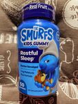 Smurfs вітаміни сон мелатонін для дітей смурфики для сну restful sleep