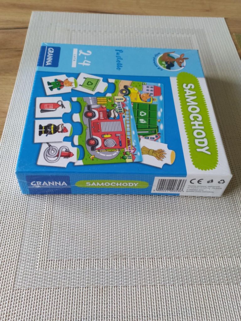 Gra dla dzieci Granna Samochody - nowa zafoliowana