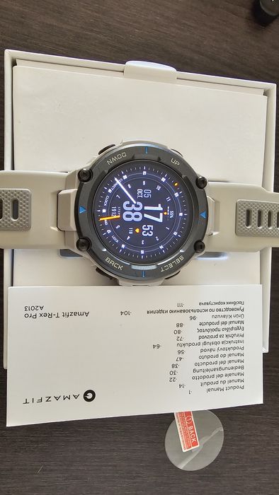 Smartwatch Amazfit T-Rex Pro – Como Novo