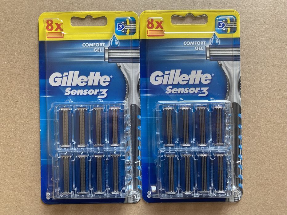 16x Wkłady Gillette Sensor 3 Okazja!