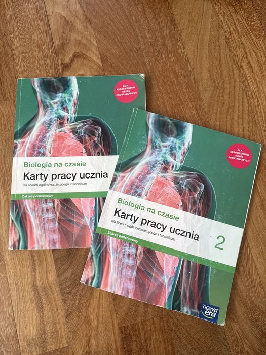 Biologia ma czasie 2 - karty pracy, zakres podatawowy
