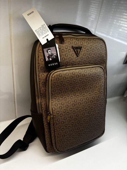 Plecak skórzany guess  new 42/33 casual