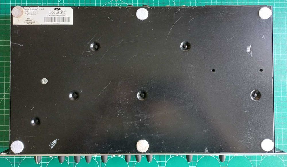 Focusrite Platinum TrakMaster, channelstrip, preamp mikrofonowy