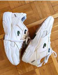 Sneakersy białe lacoste