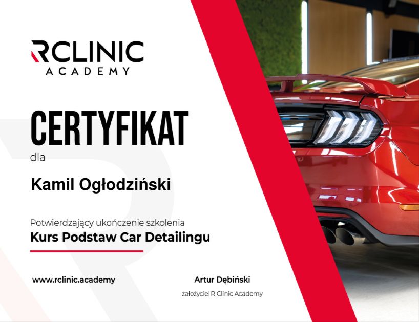 REVIVE DETAILING – Profesjonalne czyszczenie auta! Car detailing