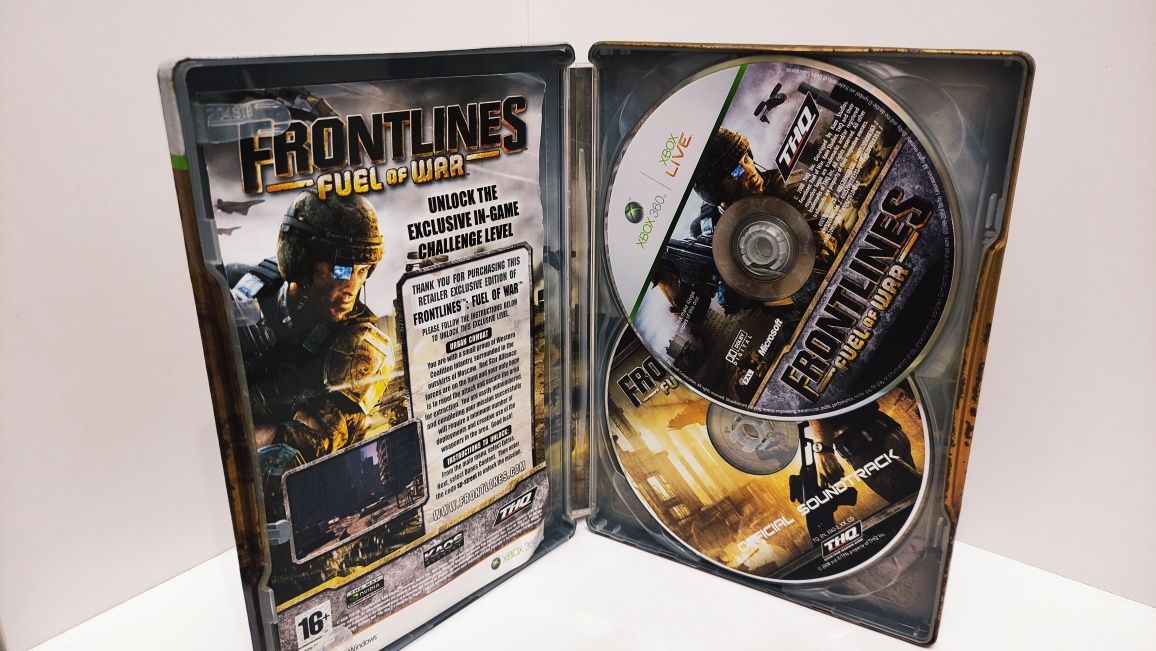 Frontlines Fuel of War Steelbook Xbox 360
