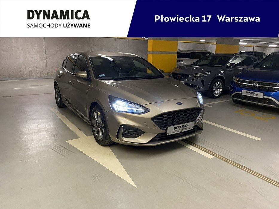 Ford Focus St-line 1.5 182KM M6 2019 r., salon PL, I właściciel, komplet opon