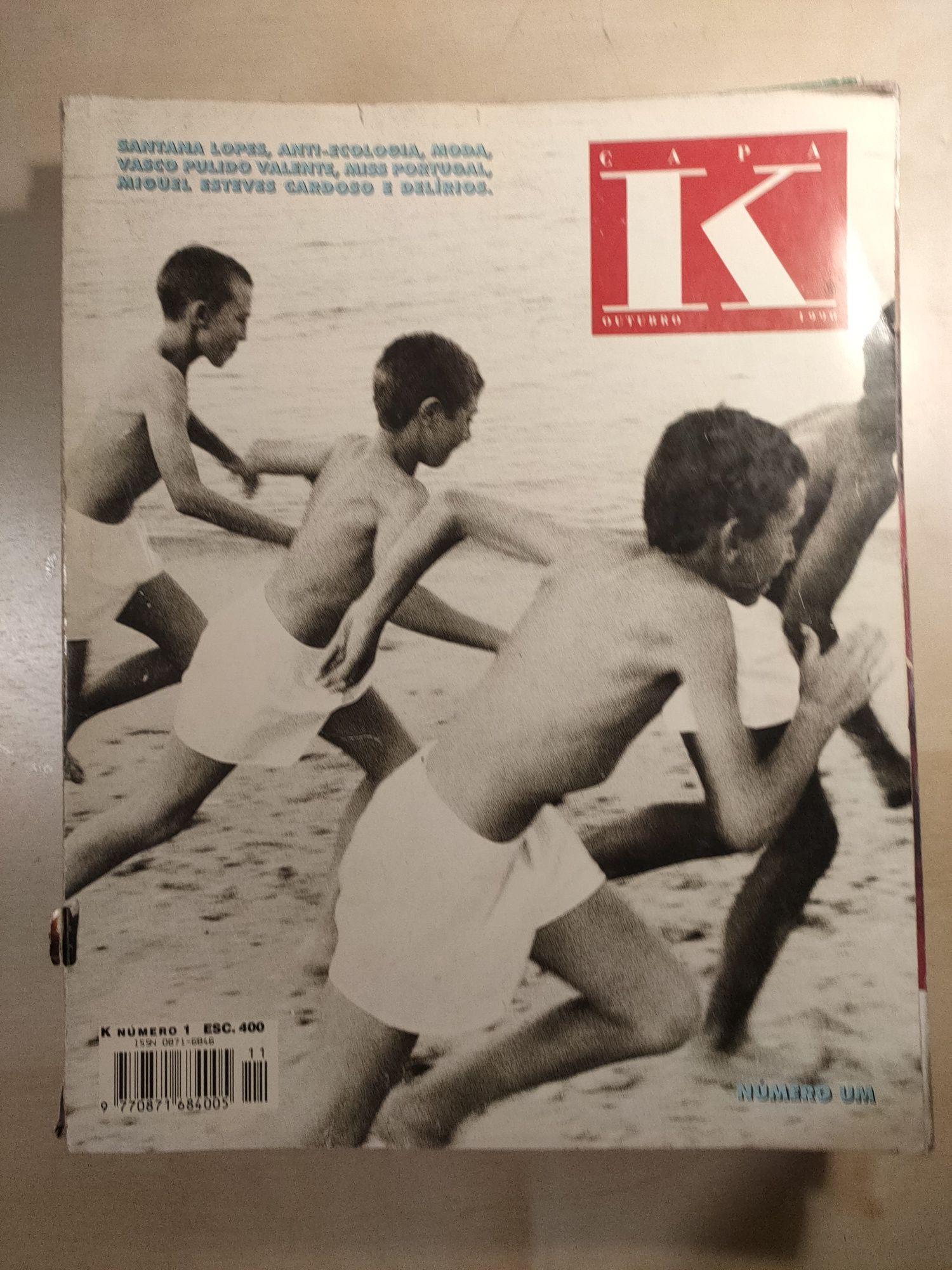 Revista K - capa - anos 90 do n° 1 ao n° 26