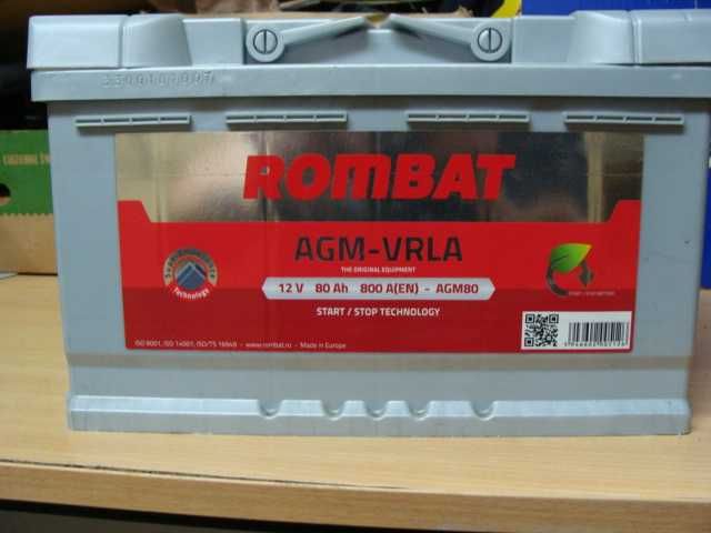 Akomulator AGM 12V 80Ah