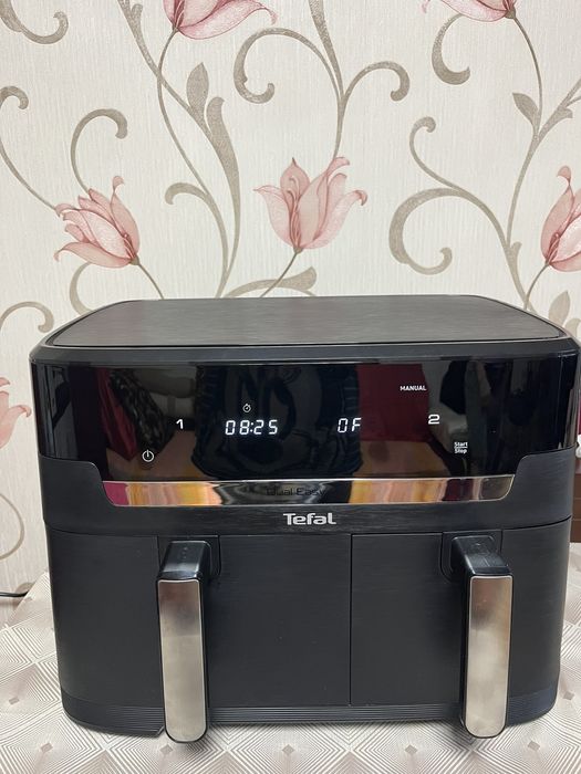 Мультипіч (Аерогриль) TEFAL Dual Easy Fry XXL EY9428E0