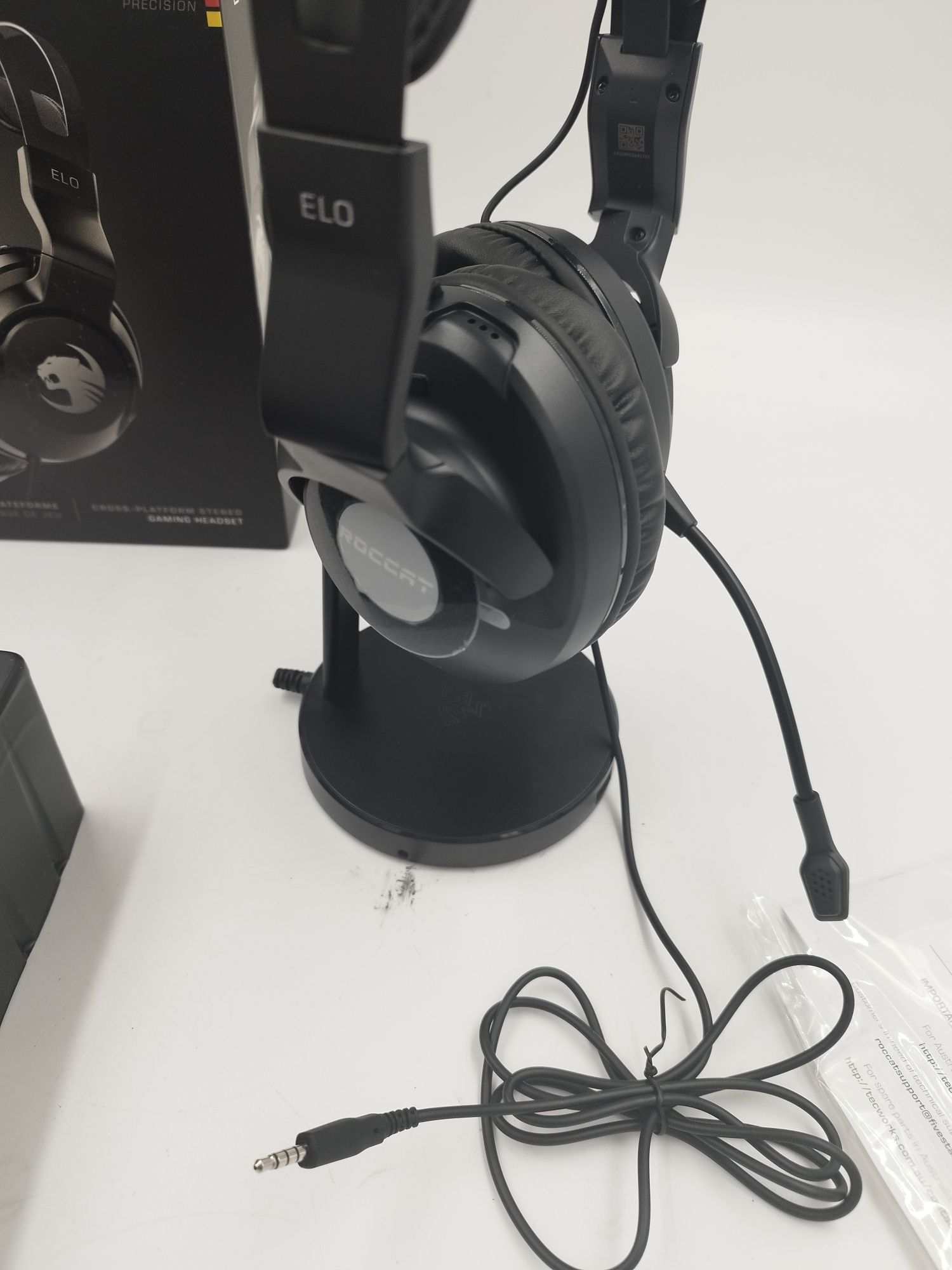 Roccat elo x stereo słuchawki campingowe
