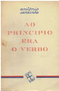 9918
Ao princípio era o verbo : 
de António Sardinha.