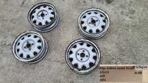 felgi stalowe r14&quot; cali 4,5jx14 et45 ch54 4x100 suzuki ignis subaru g3x justy