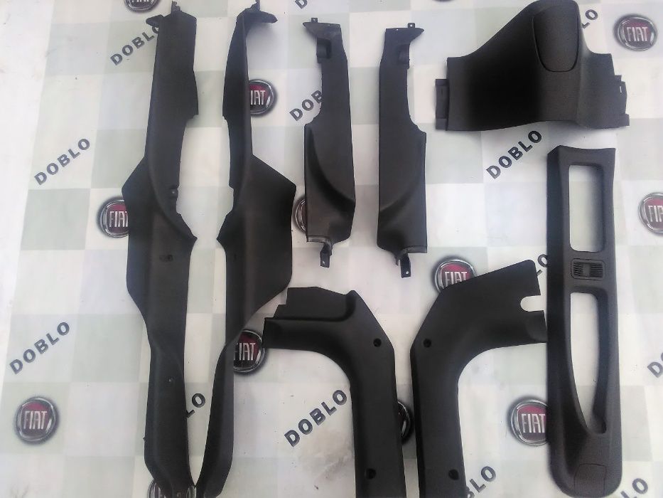 Пластик обшивка салона консоль ковролин Fiat Doblo Добло combo комбо