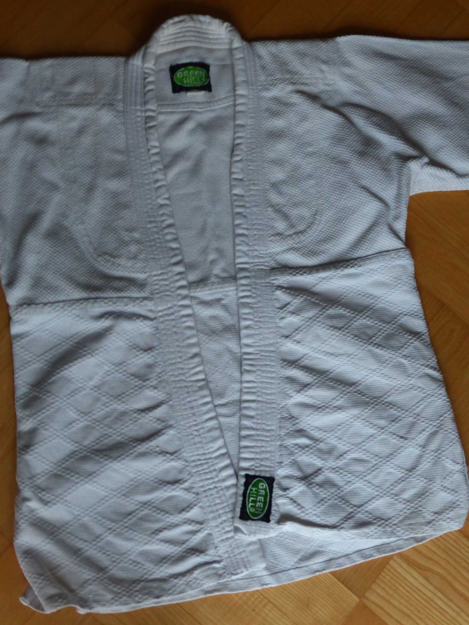 bluza do aikido green hill rozmiar 160 cm (lub mniej)