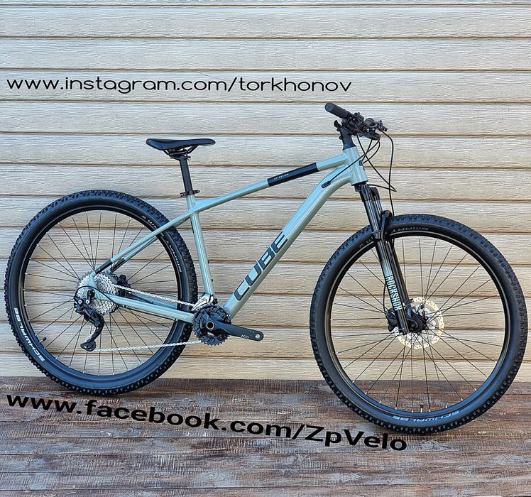 29 CUBE ATTENTION RockShox AIR. Shimano DEORE 2x10. Disc. Рама L XL