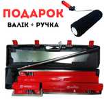 Набір малярних шпателів NOVQO FINISH PRO 3 в кейсі в подарунок валик