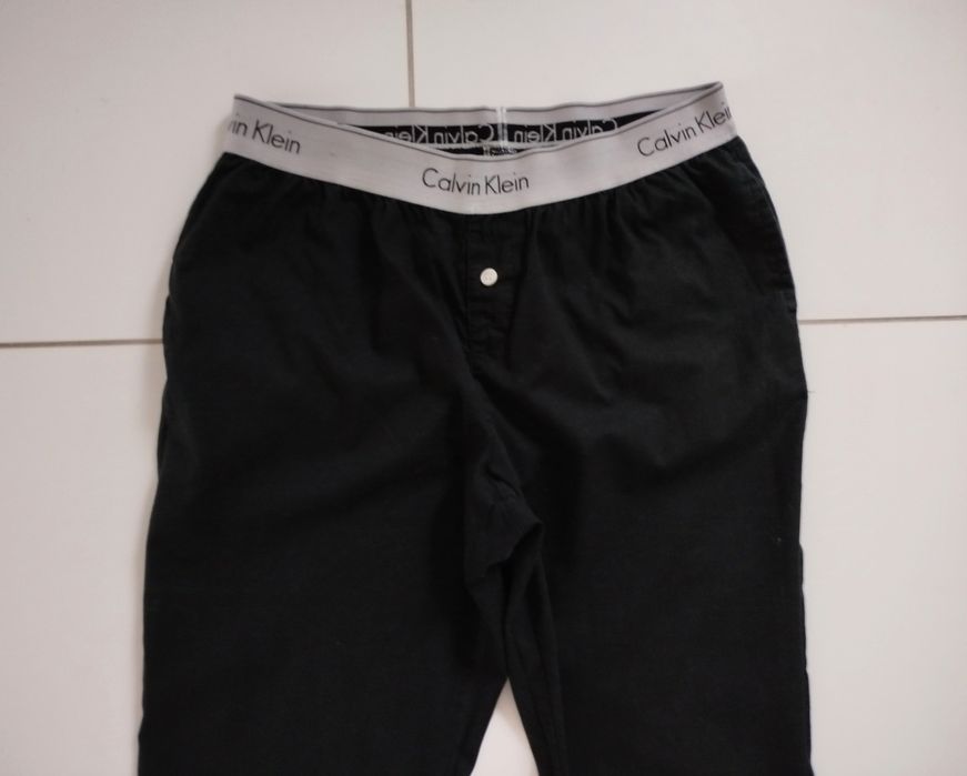 Calvin Klein bawełniane damskie spodnie od piżamy S