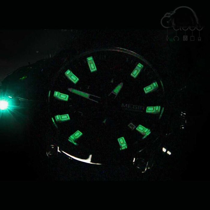 LUXURY chronograph zegarek wr 3 ATM