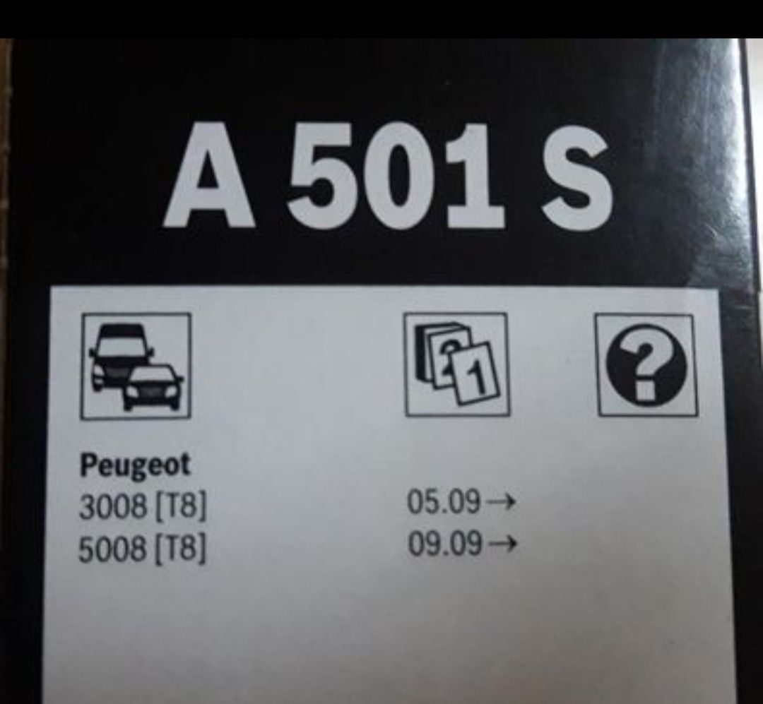Escovas Bosh Peugeot 3008/5008